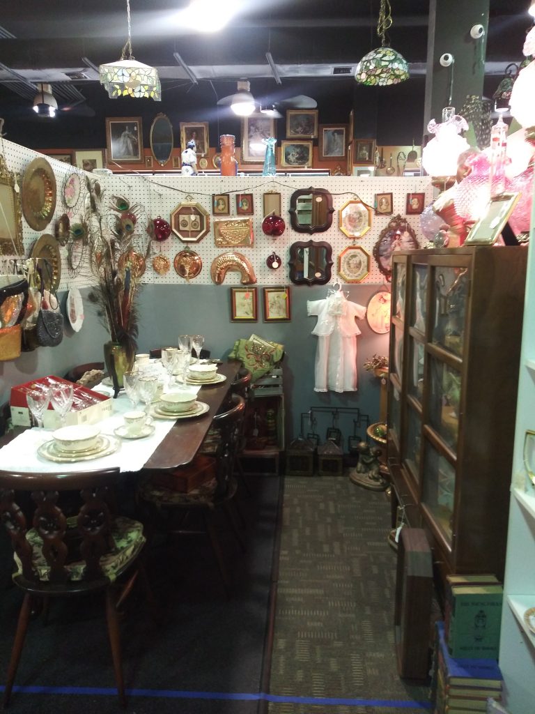 Display at Now & Then Antique Mall