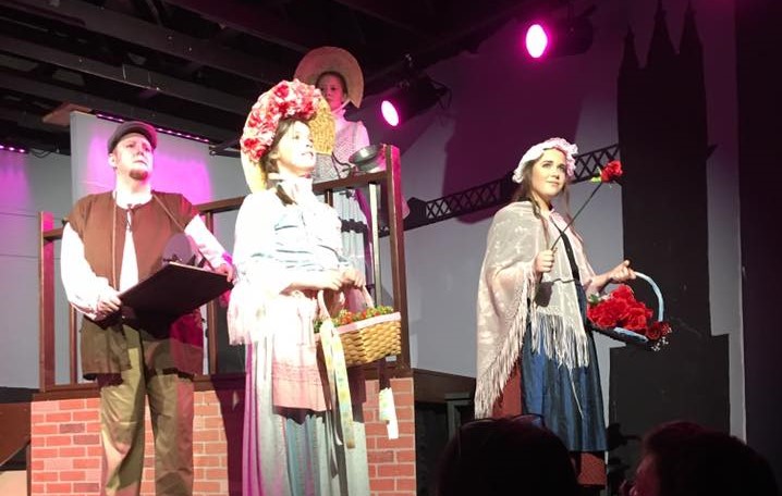Actors at the Island Theater