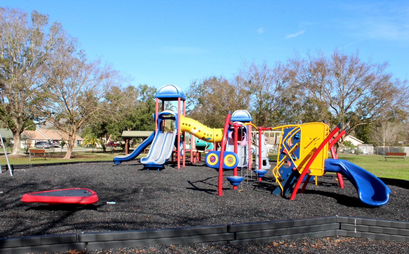 Playground at Island Forest Park