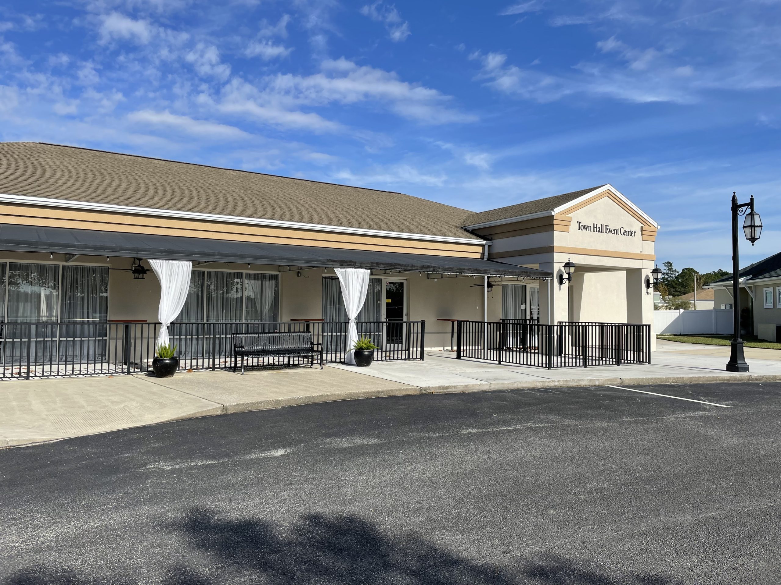 Town Hall Event Center front building