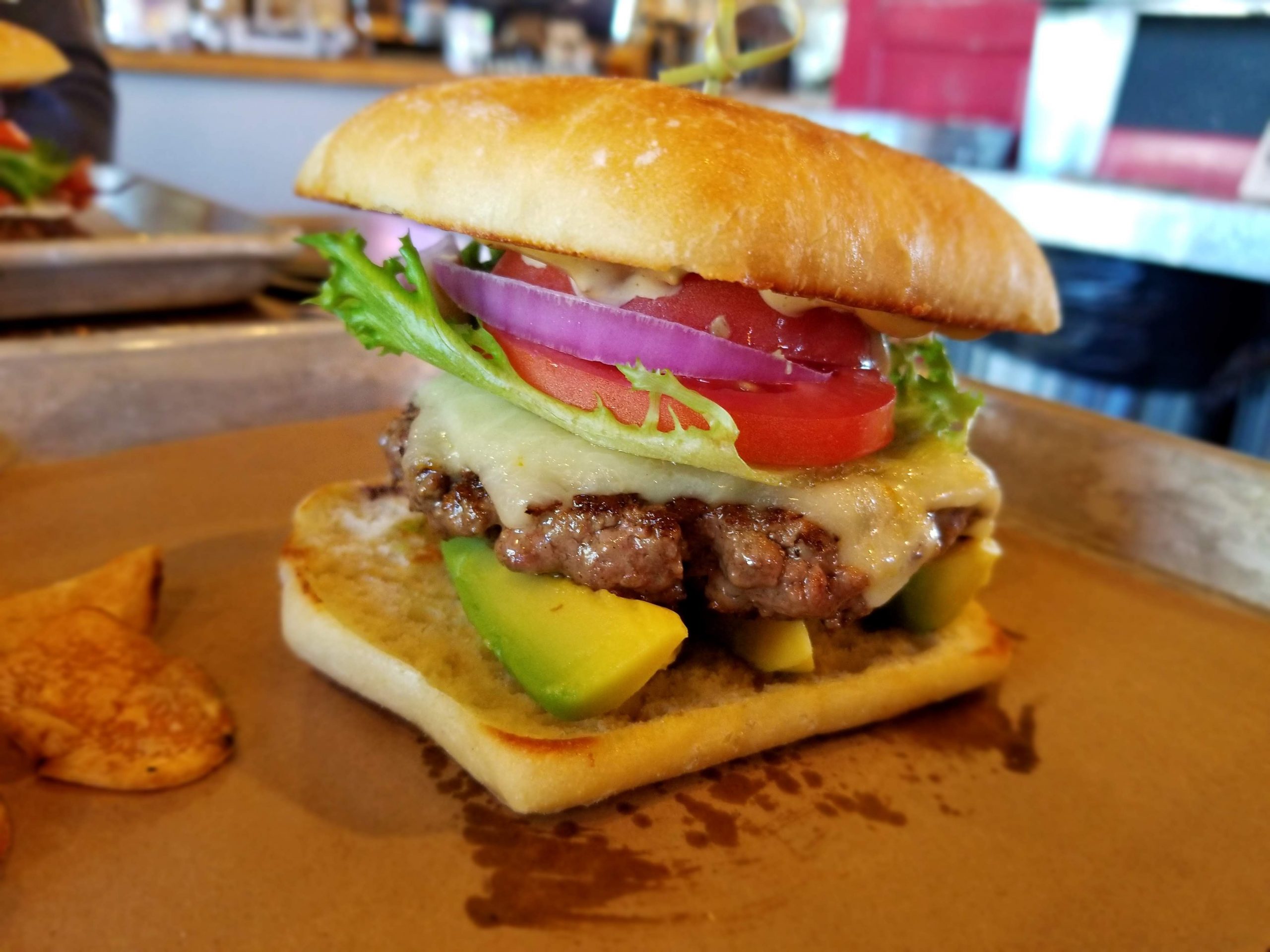 Burger at Urban Bean