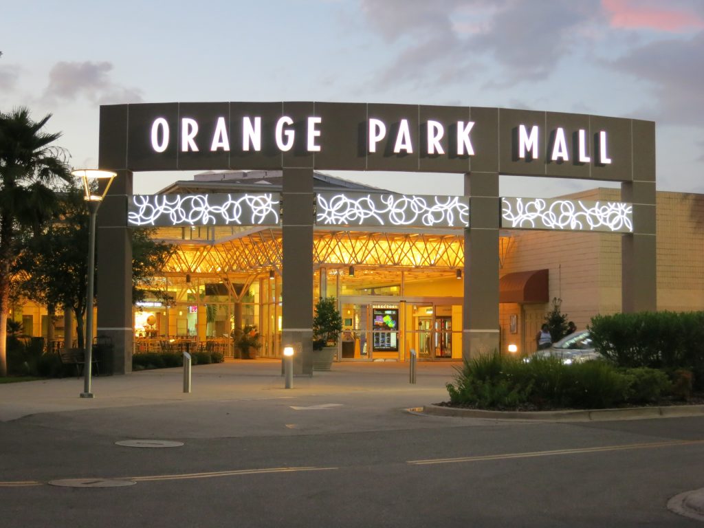 Exterior of the Orange Park Mall