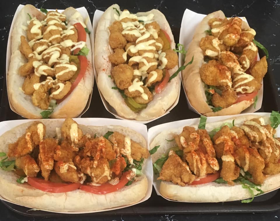 Po Boys at Mackey's Munchies