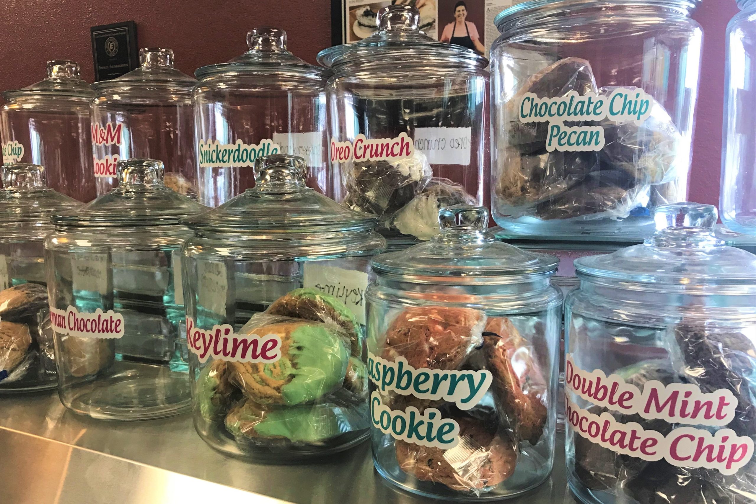 Cookie Jars Display at Sweet Sensations - Green Cove Springs FL