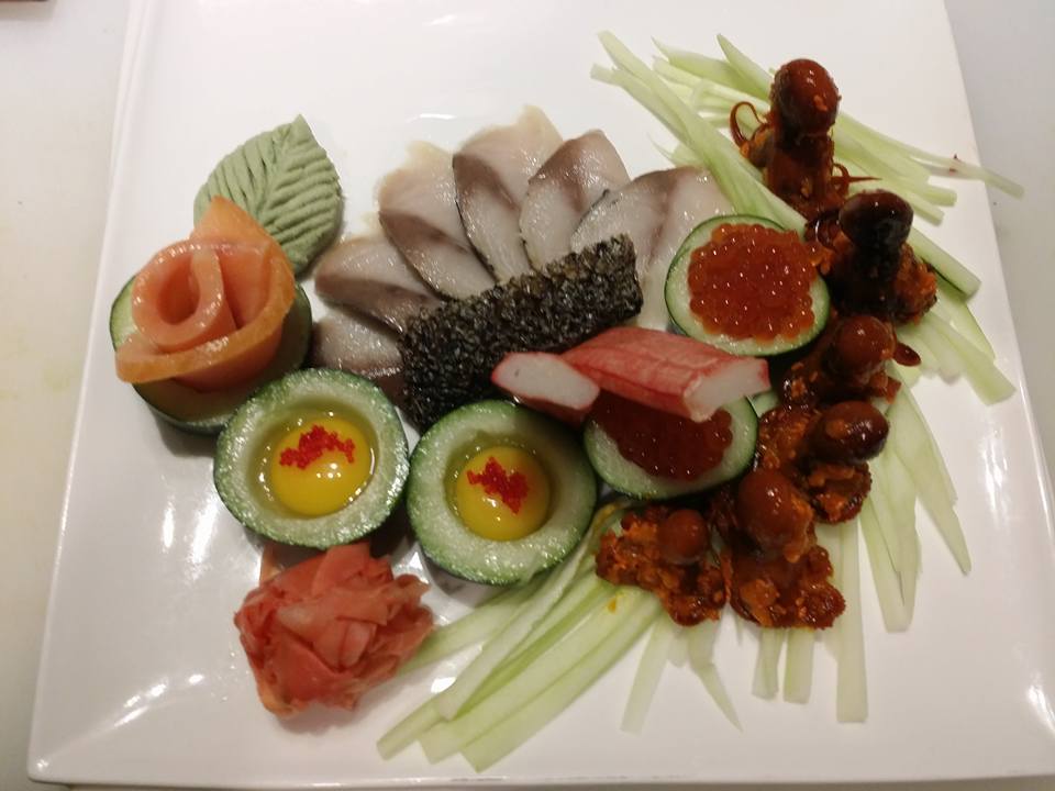 Food Presentation at Yama Sushi - Middleburg FL