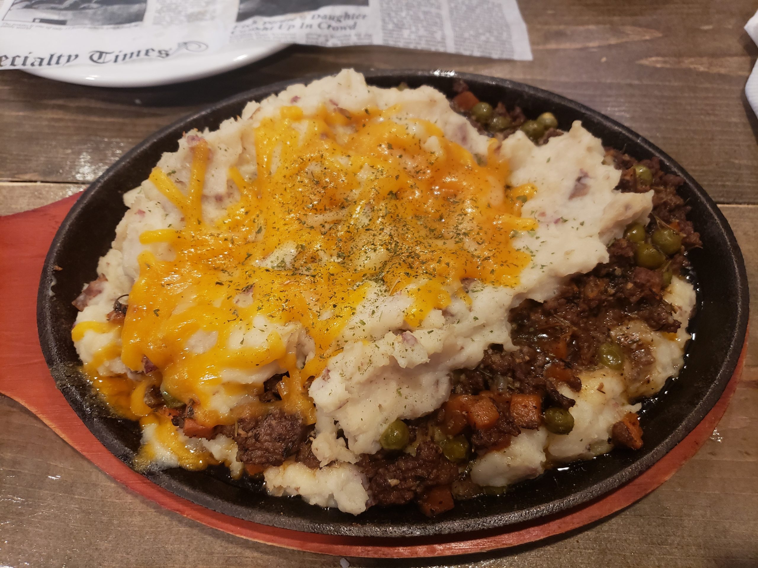 Shepherd's Pie at Hibernia Pub