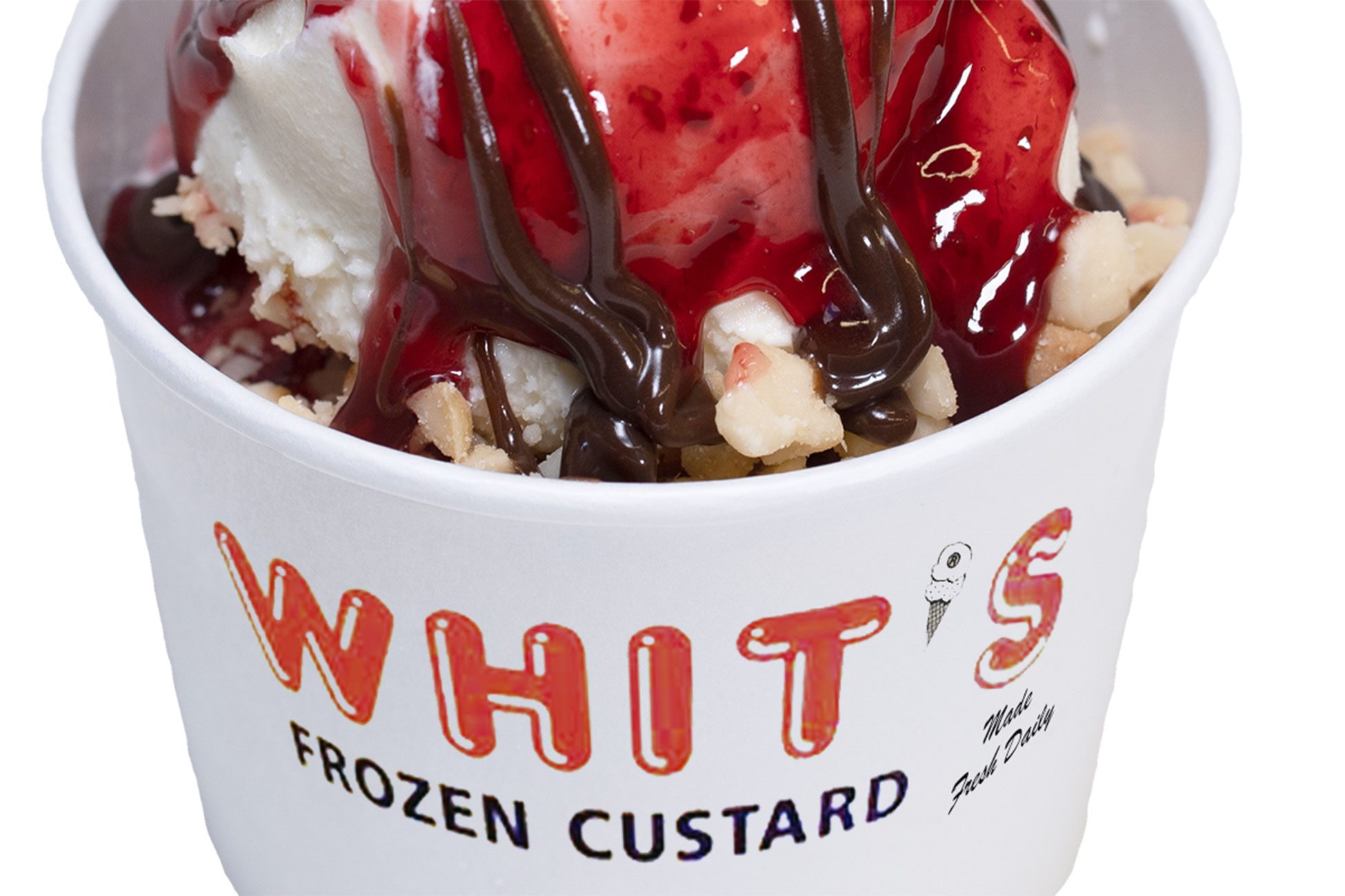 Whit's Frozen Custard of Orange Park Red Sundae