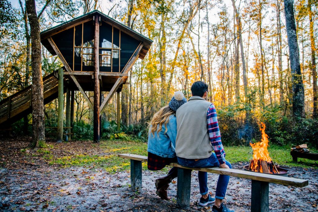 Winter at Camp Chowenwaw- Clay County, FL.