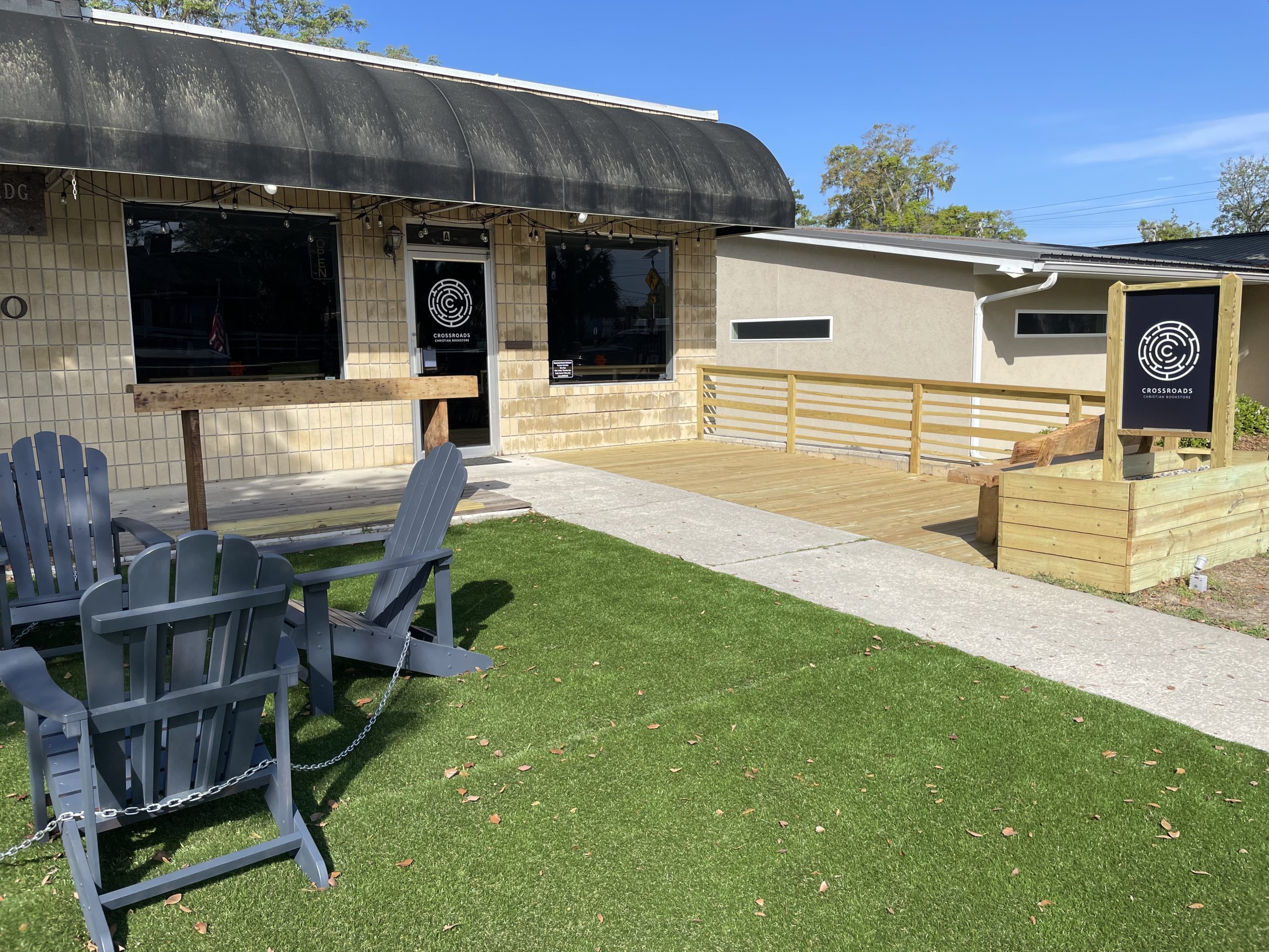 Outside Seating Area and Patio