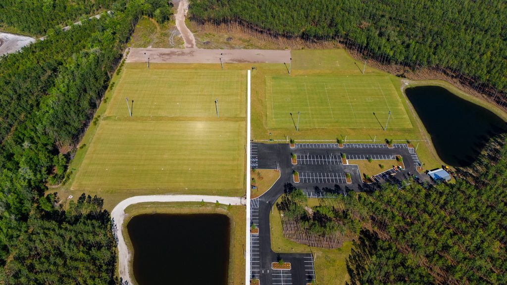 Aerial View of Clay County Regional Sports Complex