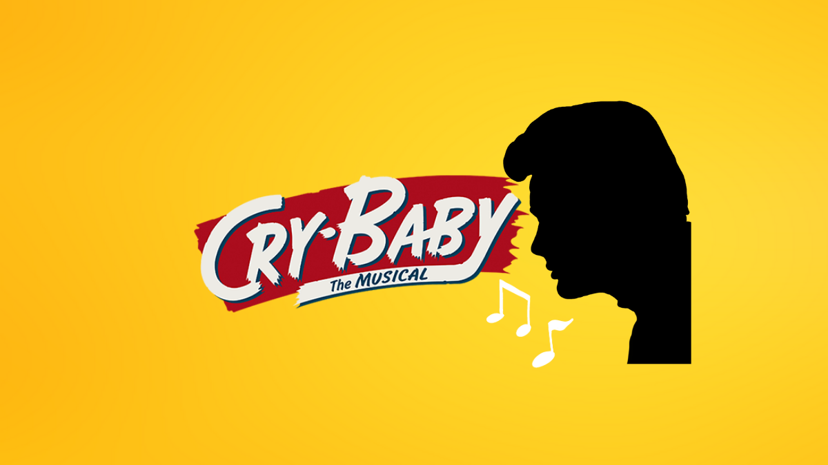 Silhouette of a man on a yellow background with the show title.