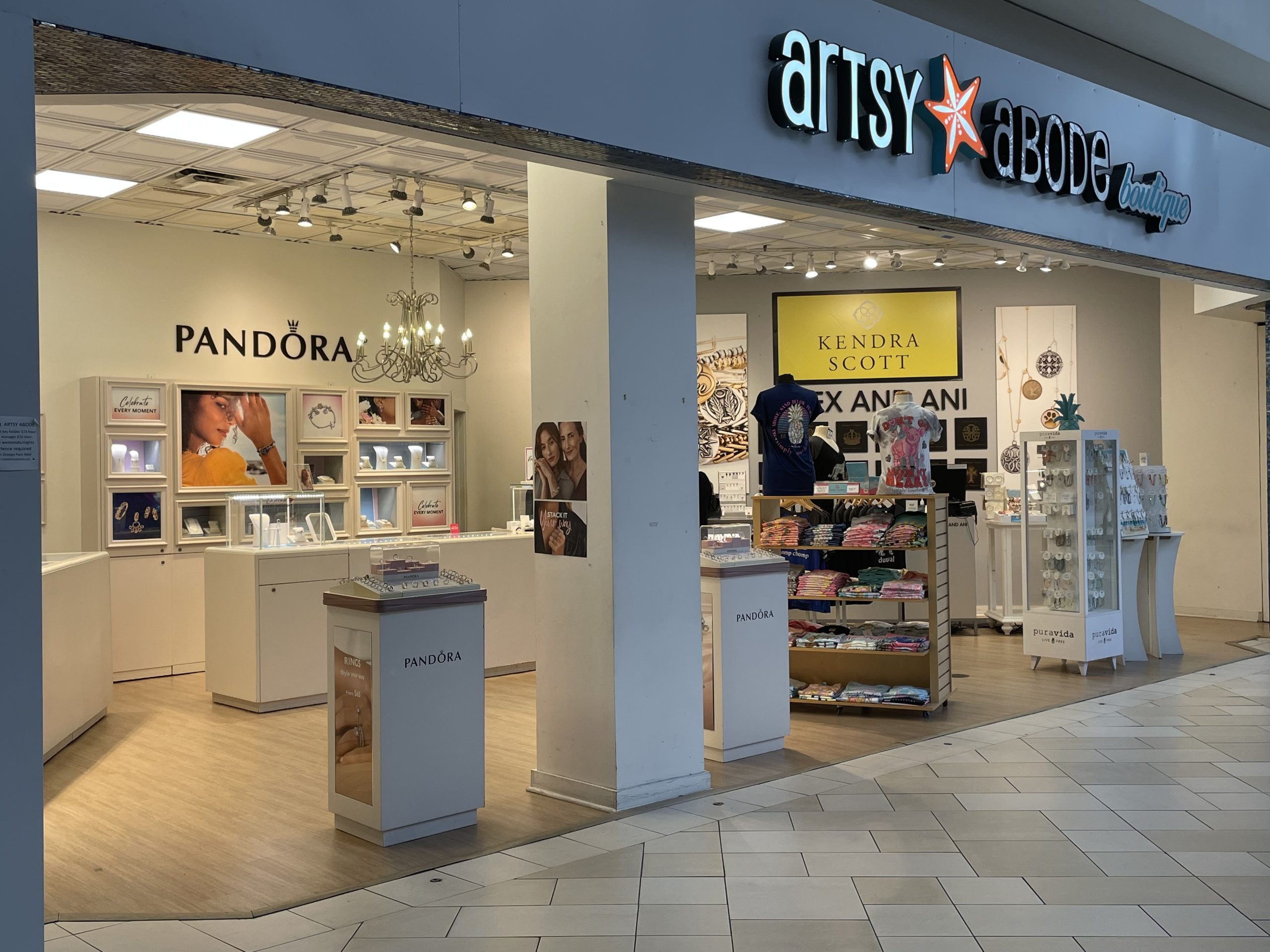 image of a store front with jewelry counters