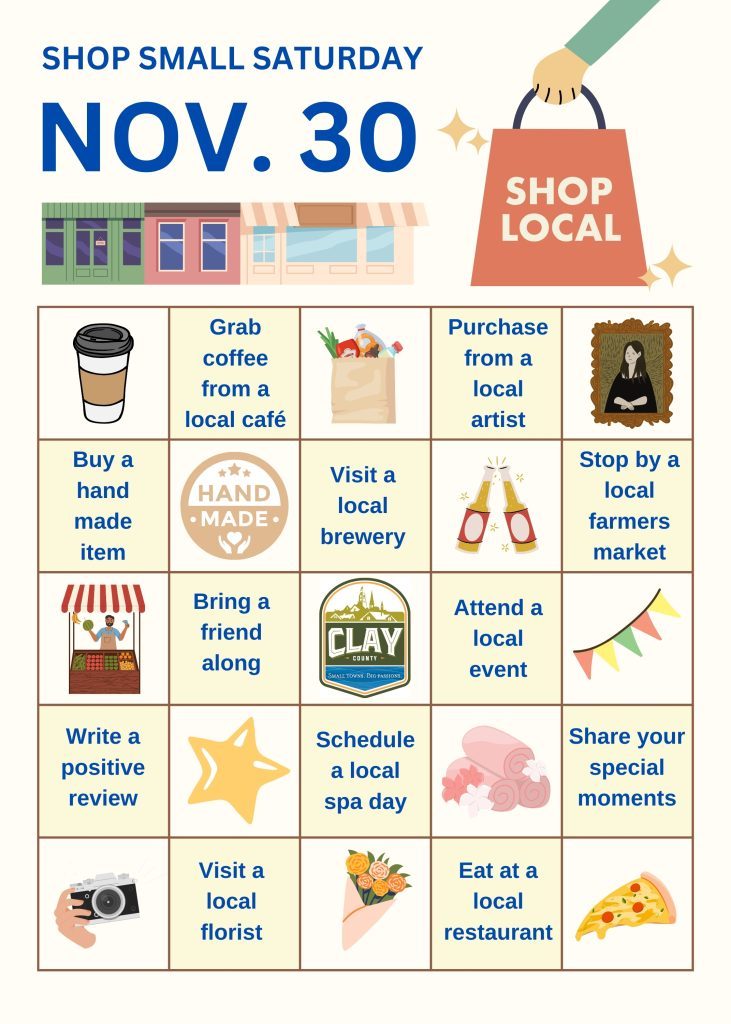Shop Small Saturday Clay County