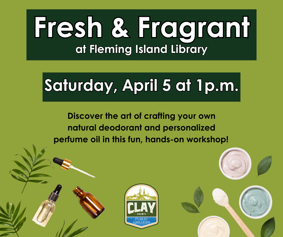 Fresh-Fragrant Feature Photo Event flyer printed on green background.