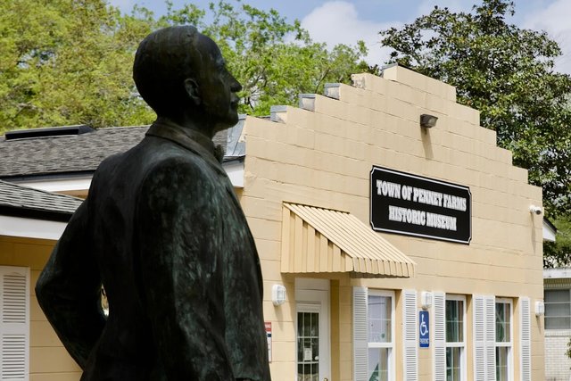 J.C. Penney Statue at Penney Farms Historic Museum