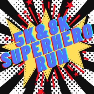Superhero Run Feature Photo Event ad.