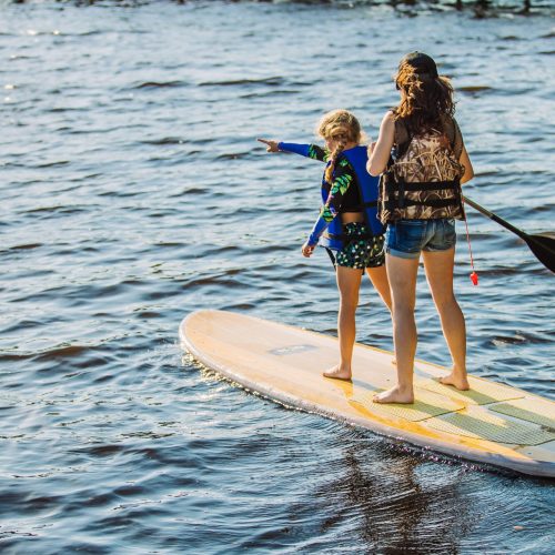 Paddle boarding on Doctor’s Lake – Clay County, FL. Paddle boarding on Doctor's Lake - Clay County, FL.